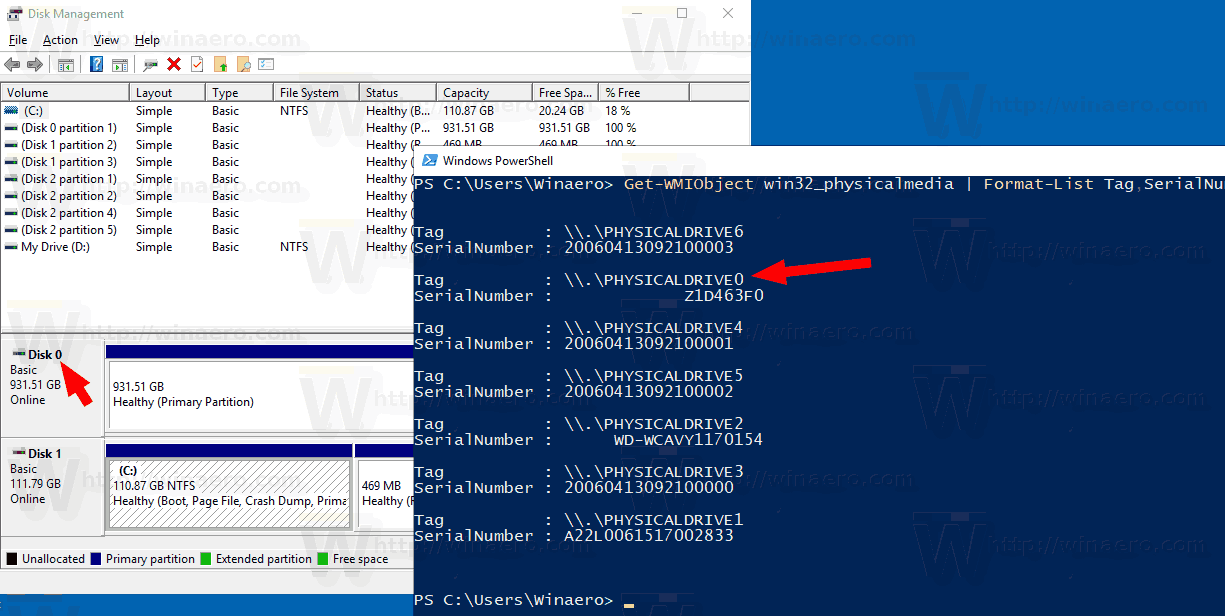 windows get motherboard serial number